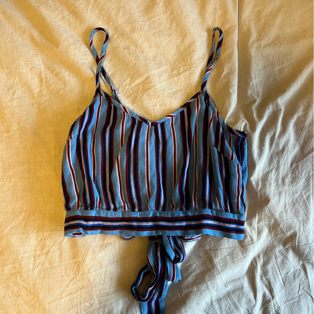 Band of gypsies striped crop top